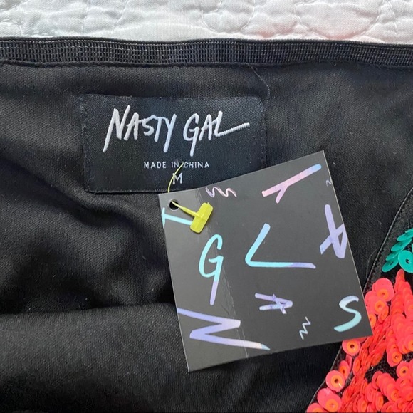 Nasty Gal Blossom Sequin Mini Skirt - Picture 4 of 5